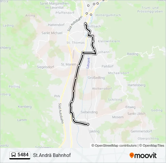 5484  Line Map
