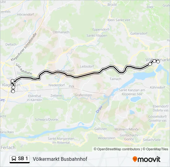 SB 1  Line Map