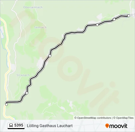 5395 Bus Line Map