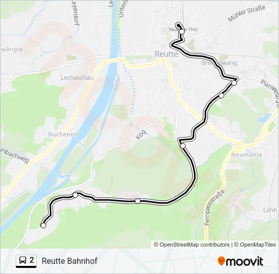 2  Line Map