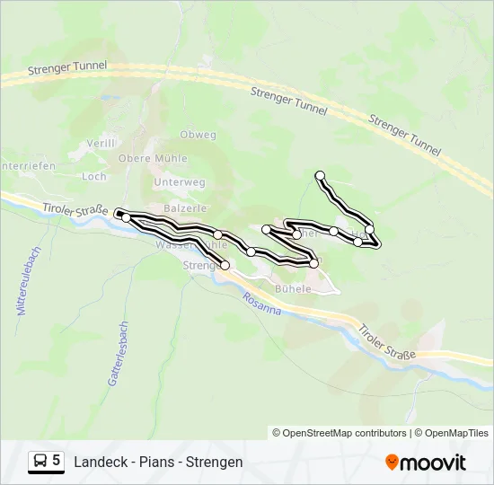 5  Line Map