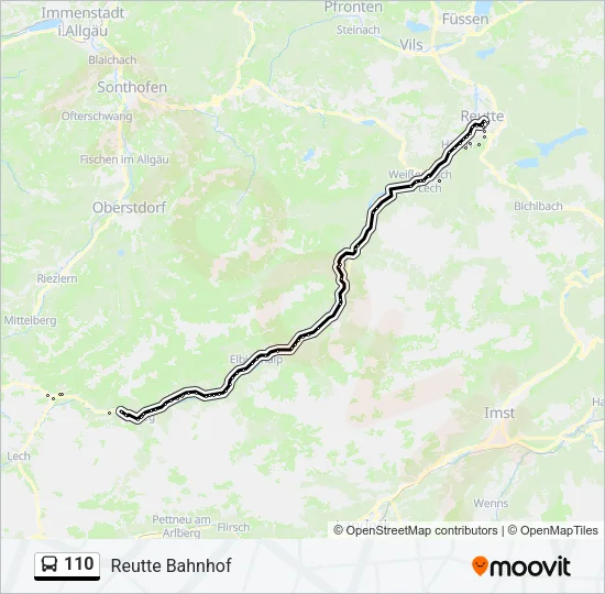 110  Line Map