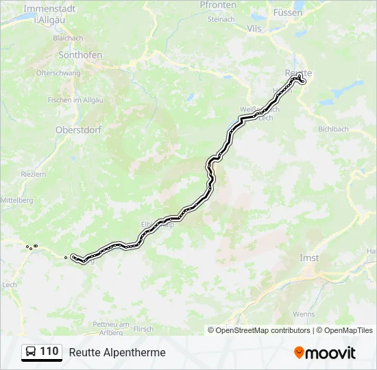 110  Line Map