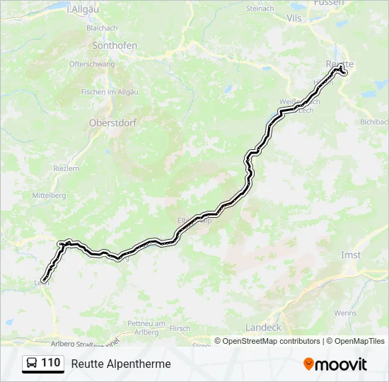 110  Line Map
