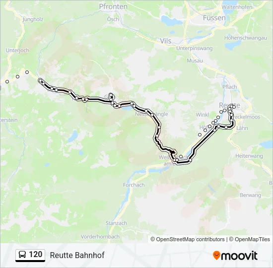 120  Line Map