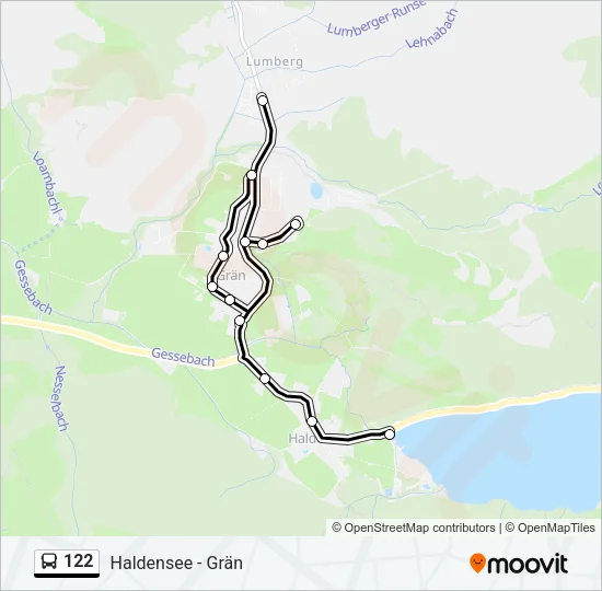 122  Line Map
