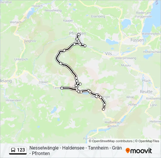 123  Line Map