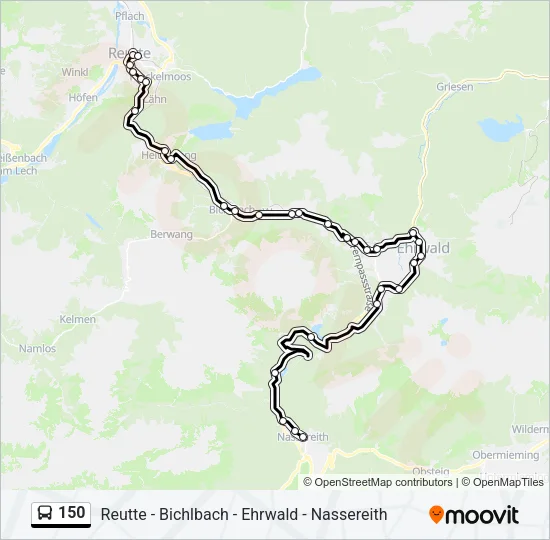 150  Line Map