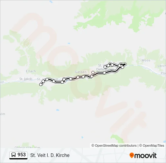 953  Line Map