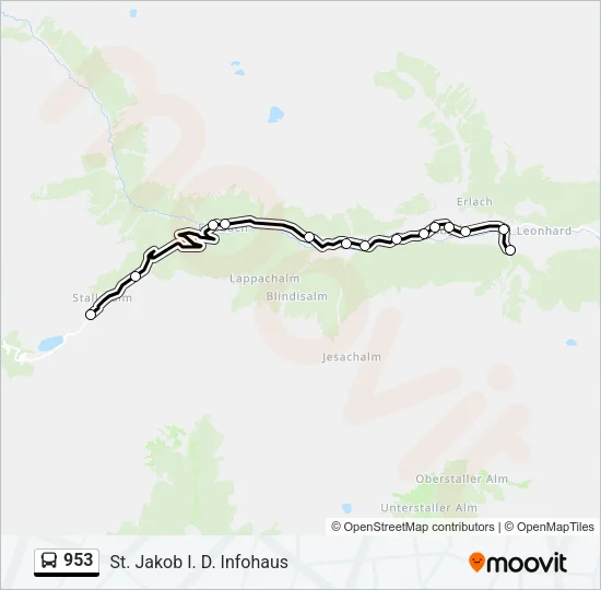 953  Line Map