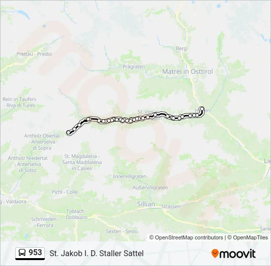 953  Line Map