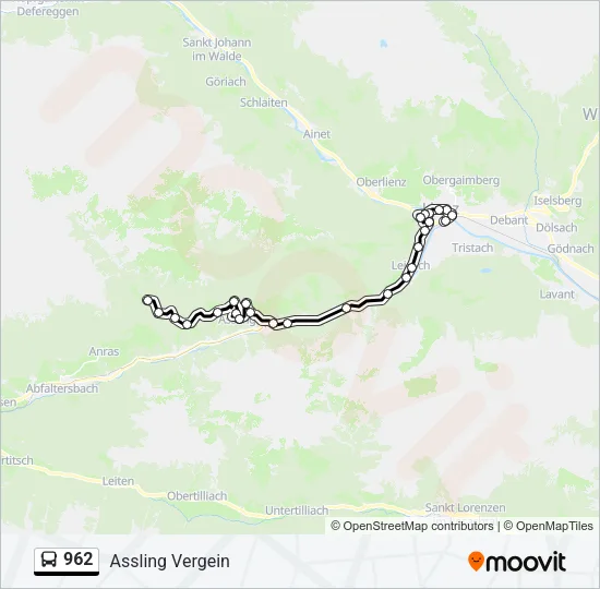 962  Line Map