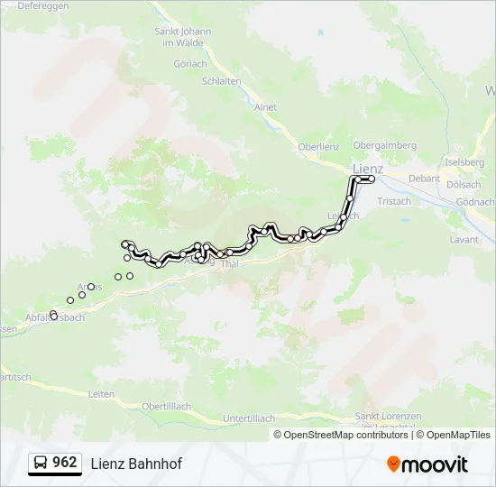 962  Line Map