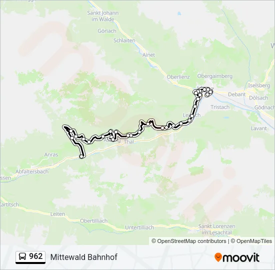 962  Line Map