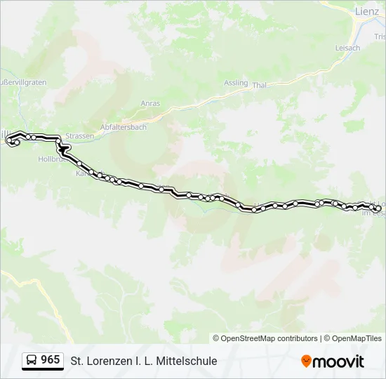 965  Line Map
