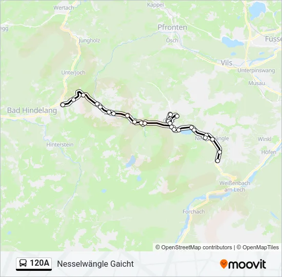 120A  Line Map