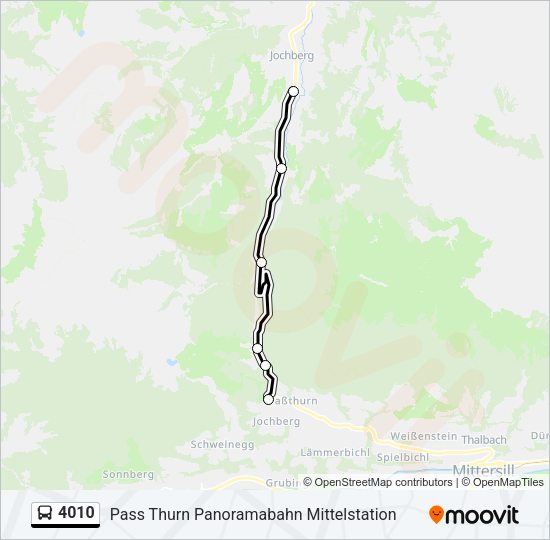 4010 Bus Line Map