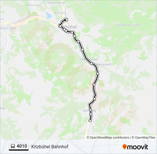 4010 Bus Line Map