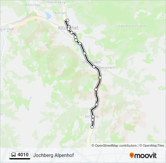 4010 Bus Line Map