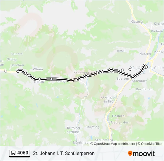 4060 Bus Line Map