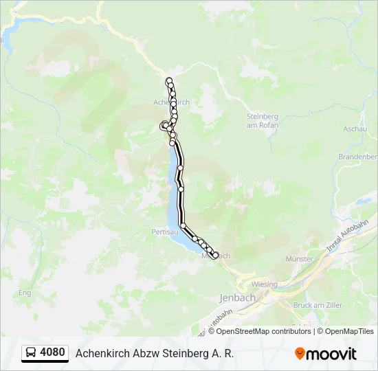 4080 Bus Line Map