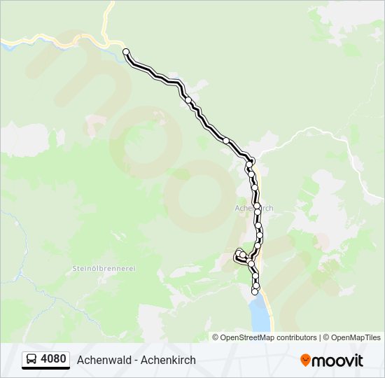 4080 Bus Line Map