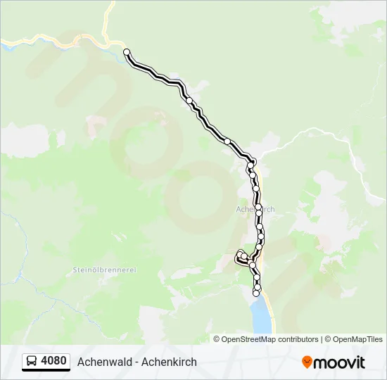 4080 Bus Line Map