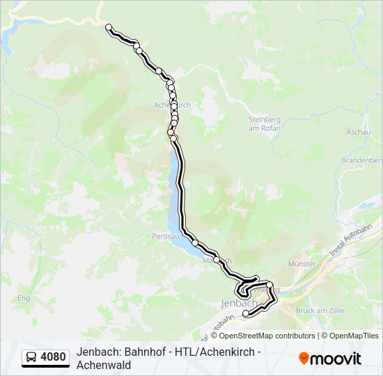 4080 Bus Line Map