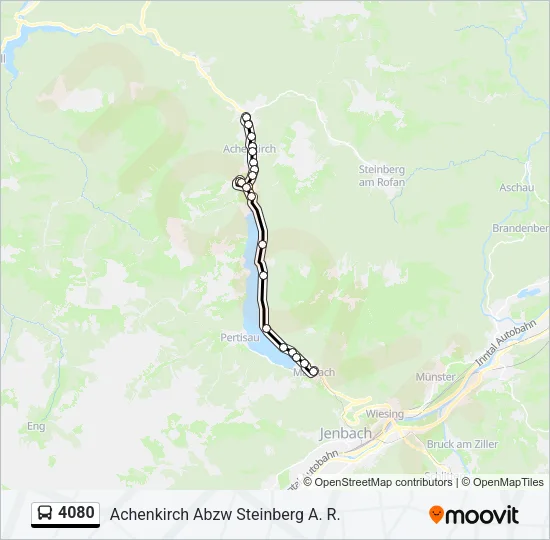 4080 Bus Line Map