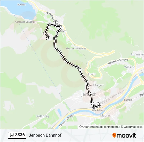 8336 Bus Line Map