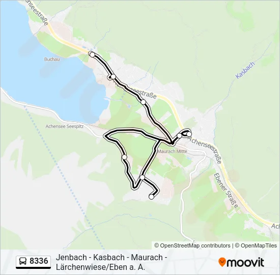 8336 Bus Line Map