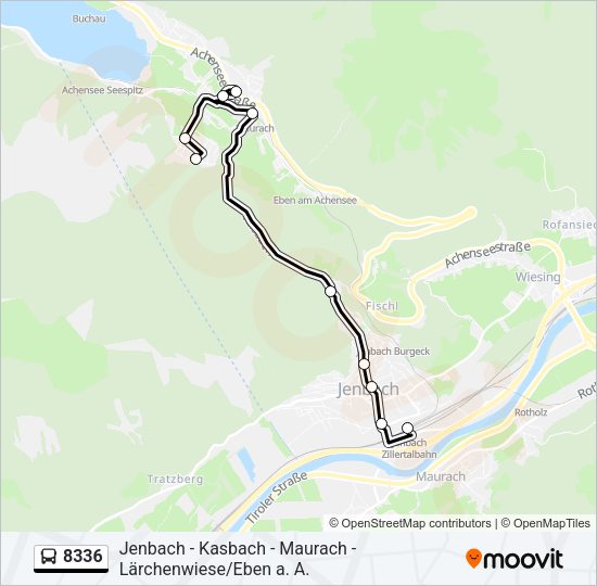 8336 Bus Line Map