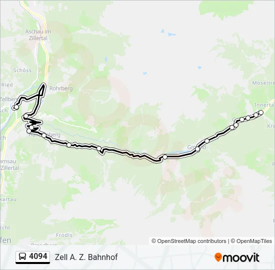 4094 Bus Line Map
