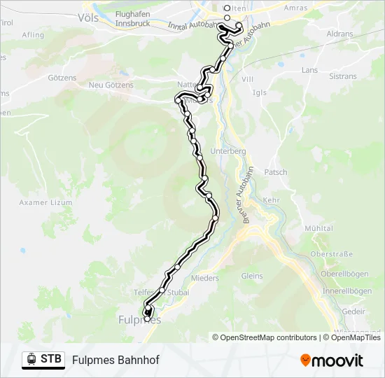 STB Light Rail Line Map