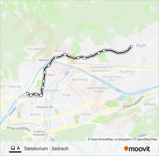 A Bus Line Map