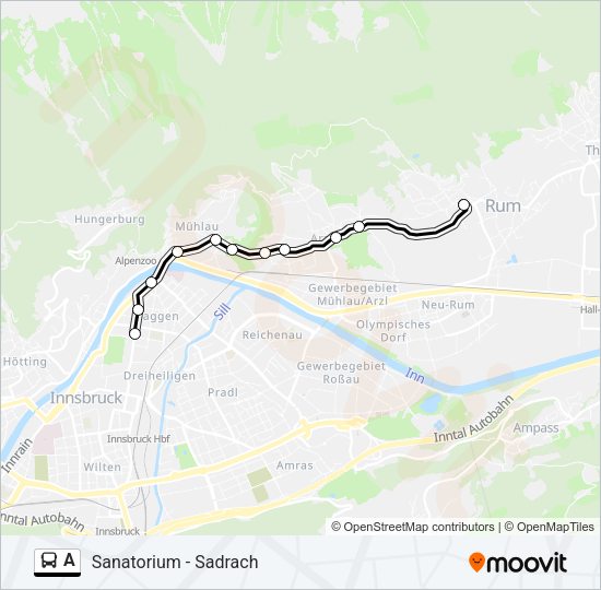 A Bus Line Map