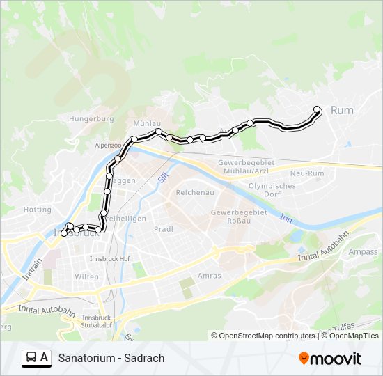A Bus Line Map