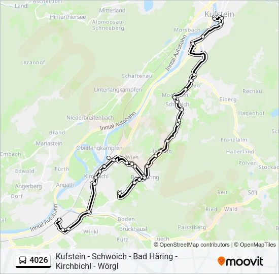 4026 Bus Line Map