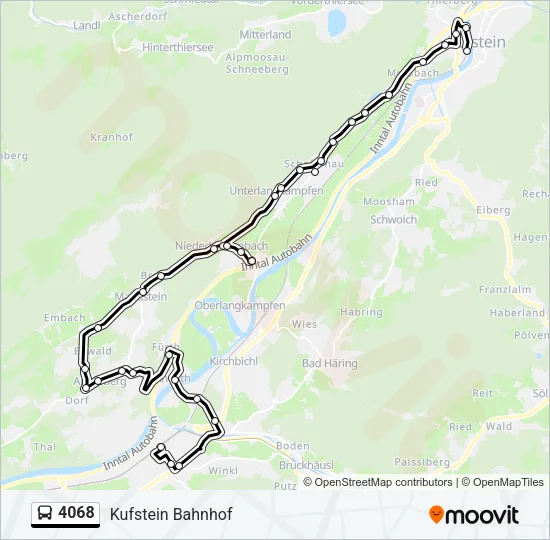 4068 Bus Line Map