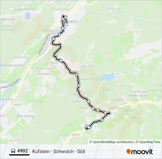 4902 Bus Line Map