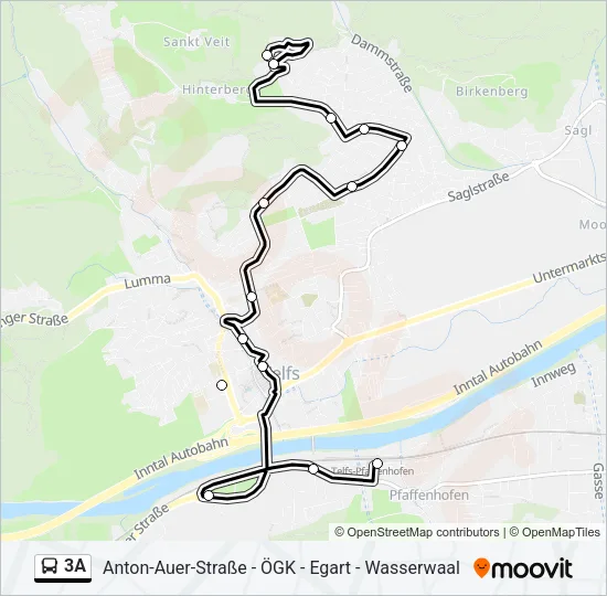 3A  Line Map