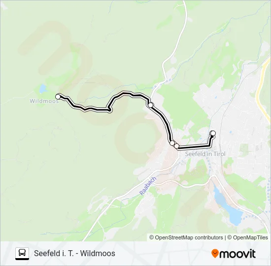 WILDMOOS Bus Line Map