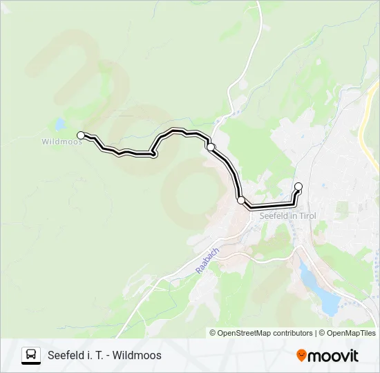 WILDMOOS Bus Line Map