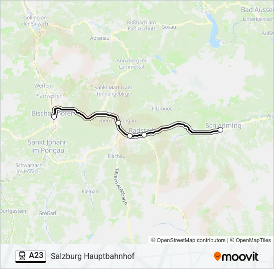 A23  Line Map