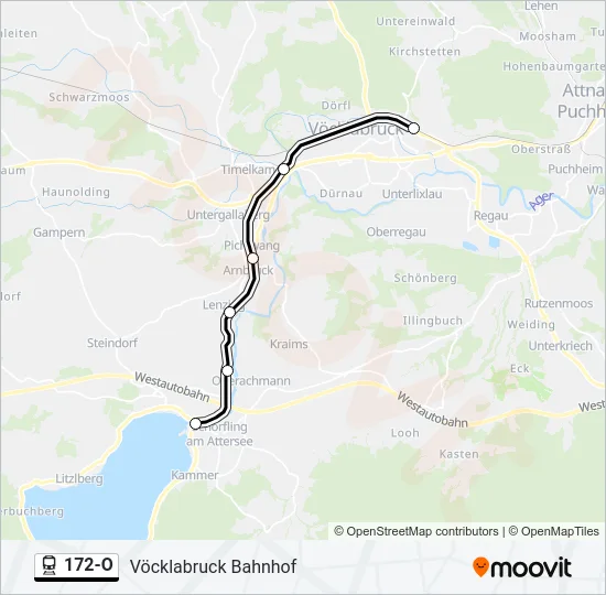 172-O Train Line Map