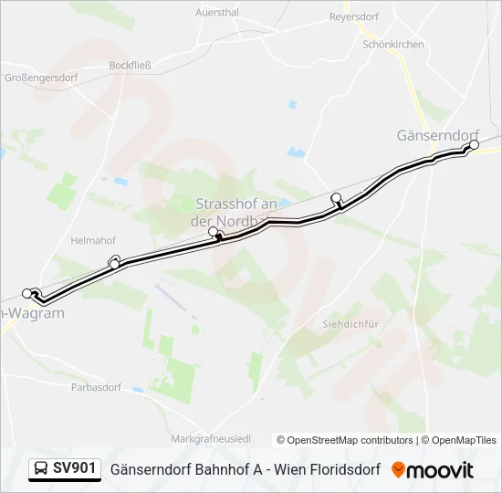 SV901 Bus Line Map
