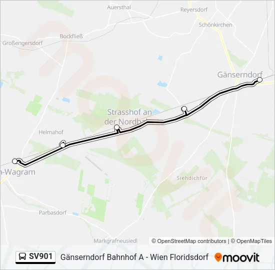 SV901 Bus Line Map