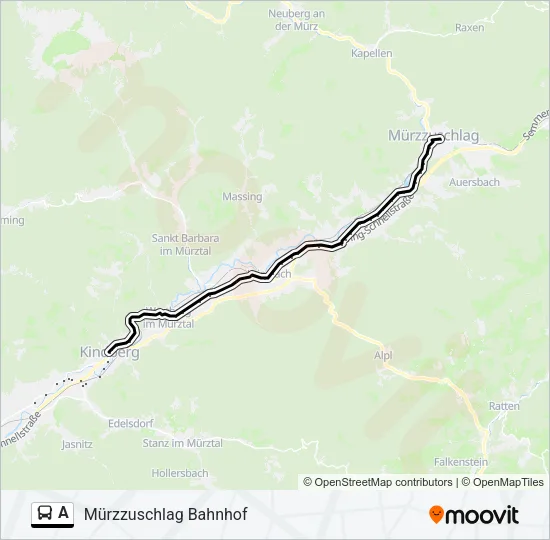 A Bus Line Map