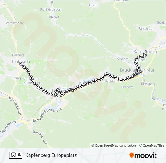 A Bus Line Map