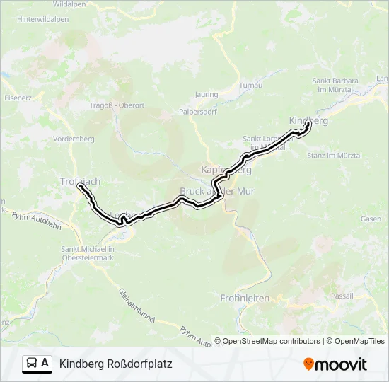 A Bus Line Map